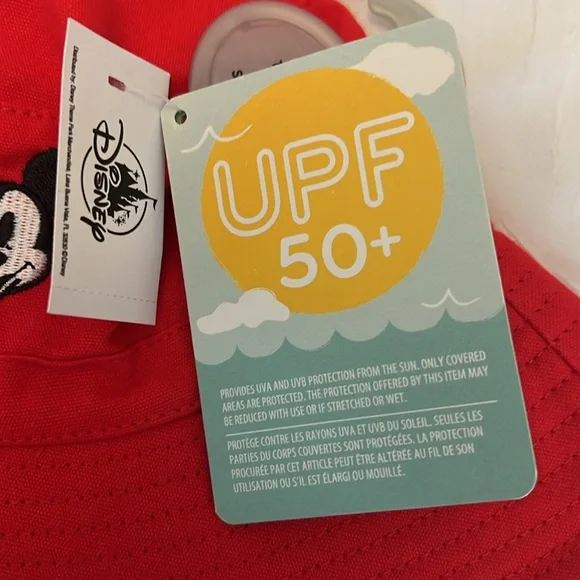 NWT Disney Baby Mickey Bucket Hat with UPF 50+ - Picture 3 of 7